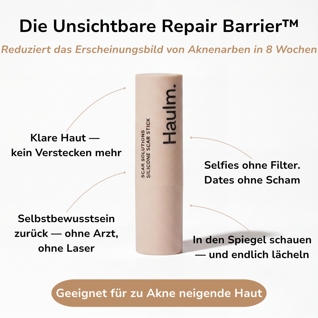 Haulm Stick für sichtbar weniger Akne Narben™